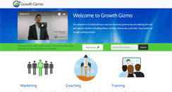 Desktop Screenshot of growthgizmo.com